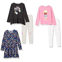 Amazon Essentials Disney | Marvel | Star Wars | Frozen | Princess Girls and Toddlers' Mix-and-Match Outfit Sets