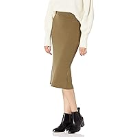 The Drop Women's Iris Pull-On Midi Sweater Pencil Skirt