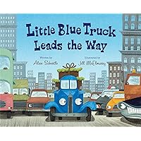 Little Blue Truck Leads the Way Little Blue Truck Leads the Way Hardcover Kindle Audible Audiobook Board book Paperback Audio CD