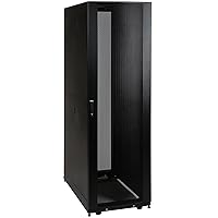 SR42UBSP1 42U Rack Enclosure Server Cabinet Shock Pallet with Doors and Sides