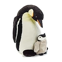 National Geographic Lelly Plush, Giant Penguin with Baby
