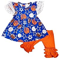 Boutique Clothing Baby Little Girls Spring Summer Top Short Outfit Sets - Unique Novelty Styles