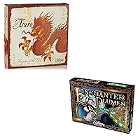 Calliope Games Tsuro - Game of The Path and Enchanted Plumes Family Games for Adults and Kids Ages 8 & Up