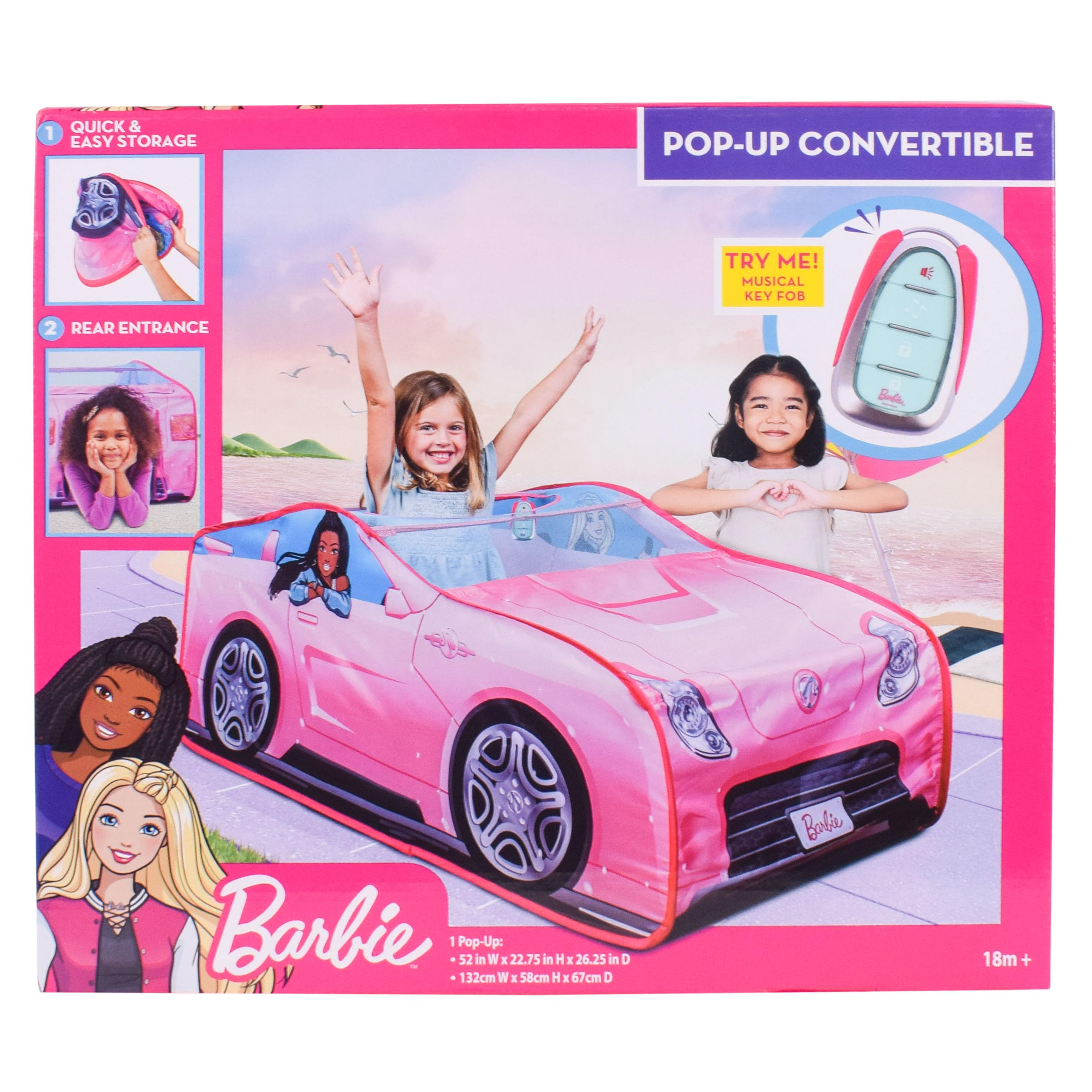 Barbie Convertible with Key Fob