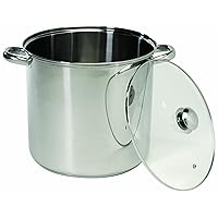 548 ExcelSteel Stockpot with Encapsulated Base, 8 quarts, Silver