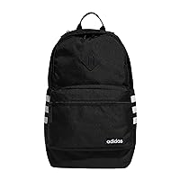 adidas Classic 3S Backpack, Black/White Test, One Size