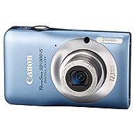 Canon PowerShot SD1300IS 12.1 MP Digital Camera with 4x Wide Angle Optical Image Stabilized Zoom and 2.7-Inch LCD (Blue) (OLD MODEL)