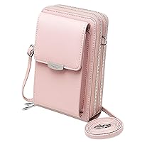 KUKOO Small Crossbody Bag Cell Phone Purse Wallet with Credit Card Slots for Women