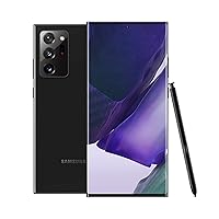 Galaxy Note 20 Ultra 5G Cell Phone, Factory Unlocked Android Smartphone, 128GB, S Pen Included, Mobile Gaming, 6.9” Infinity-O Display Screen, Long Battery Life, US Version, Mystic Black
