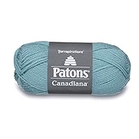 Patons Canadiana Yarn, 615 Foot (Pack of 1), Pale Teal