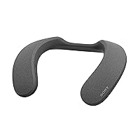 Sony SRS-NS7 Neckband Bluetooth Speaker/headphone for TV listening with personalized home theater audio, Built-in mic, 12 Hour Battery Life, IPX4 Splash-Resistant, included wireless adaptor WLA-NS7