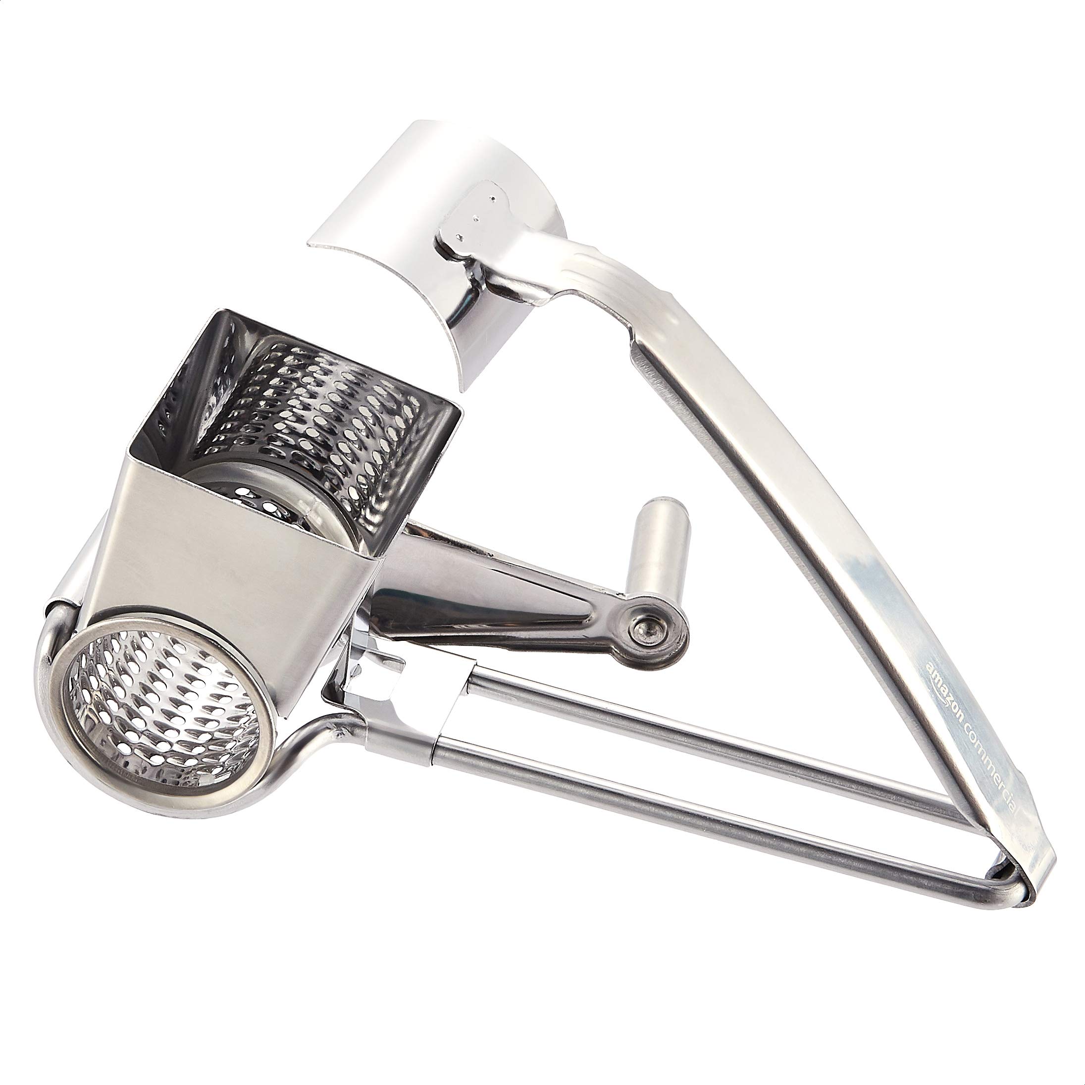 AmazonCommercial Stainless Steel Rotary Cheese Grater