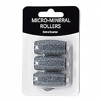 Own Harmony Extra Coarse 3 Refill Rollers Best Fit for Electric Callus Remover CR900 for Men - Pedicure File Tools Foot Care - Replacement Refills 3 Pack
