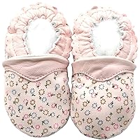 Soft Sole Leather Corduroy Baby Shoes Girl Infant Children Kid Toddler prewalk Gift Dandelion Pink 0-2Y