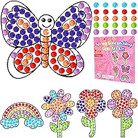 Spring Flower Arts and Crafts, Art Crafts Suncatcher Kits for Children Teenagers Kids at 6-8, DIY Diamond Painting Kits for Girls at 4 5 10 12