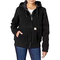 Carhartt Women's Loose Fit Washed Duck Insulated Active Jacket