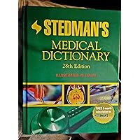 Stedman's Medical Dictionary Stedman's Medical Dictionary Hardcover Paperback Book Supplement