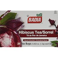 Hibiscus Tea, 2 Pack (Each 25 Bags)