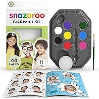 Snazaroo Face Paint Palette Kit, Rainbow