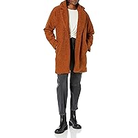 Amazon Essentials Women's Teddy Bear Fleece Oversized-Fit Lapel Jacket (Previously Daily Ritual)