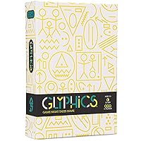 Glyphics, Creative Party Game for Everybody, Charades Without Acting, Doodling Without Drawing, Unique Tabletop Experience, Different Each Time You Play, Easy to Learn, Ages 10 and up