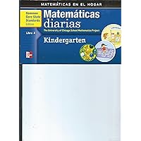 Grade K: Mathematics at Home Book 4/Matemáticas en el hogar, Libro 4 (EVERYDAY MATH) (Spanish Edition) Grade K: Mathematics at Home Book 4/Matemáticas en el hogar, Libro 4 (EVERYDAY MATH) (Spanish Edition) Spiral-bound