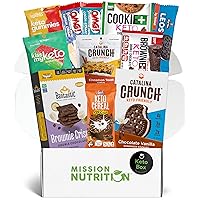 Low Carb Snack Box - Keto Friendly & Low Sugar Cookies, Cereals, Bars, Brownies, Gummies & Sweets - Premium Variety Gift Box