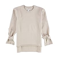 bar III Womens High-Low Pullover Sweater, Beige, XX-Small