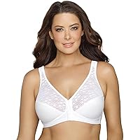 Exquisite Form 5100565 FULLY Lace Wireless Back & Posture Support Bra with Front Closure