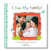 Baby’s First Family Photo Album - Personalized Children's Story - I See Me!