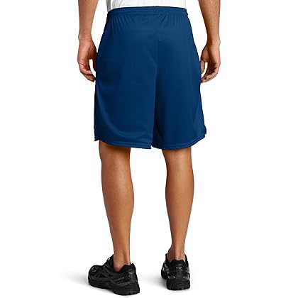 Champion Men's Big-Tall Mesh Short with Piping