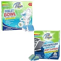 Toilet cleaner tablets and dishwasher cleaner tablets Pack of 42