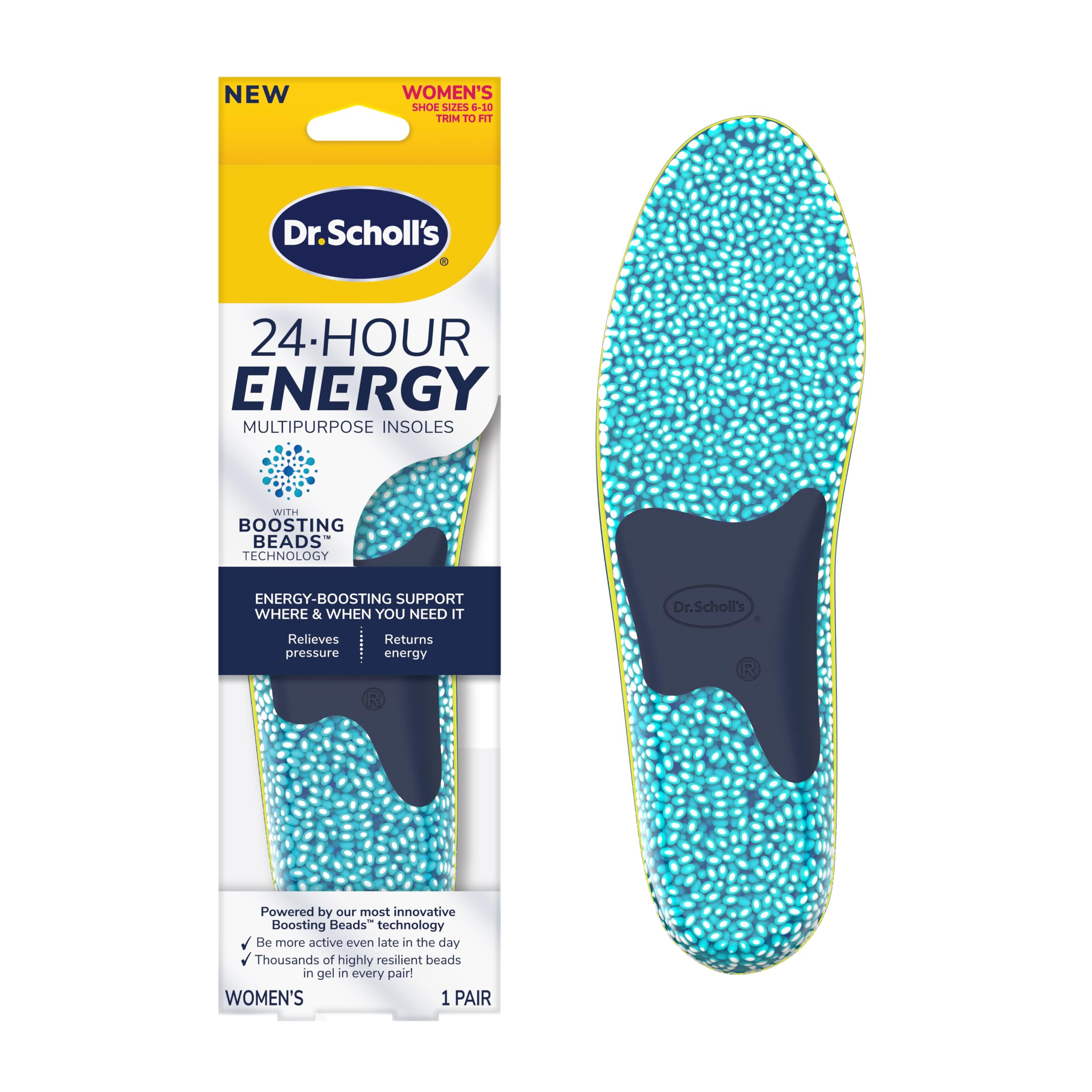 DS Womens 24 Hour Energy Insole