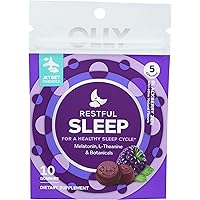 OLLY Blackberry Zen Restful Sleep Gummy, 10 CT