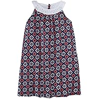 Andy & Evan Girl's Eye of The Tigress Geo Floral Dress