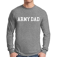 Awkward Styles Army Dad T-Shirt Veteran Proud Men Long Sleeve Shirt