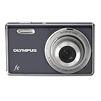 OM SYSTEM OLYMPUS FE-4000 12MP Digital Camera with 4x Wide Angle Optical Zoom and 2.7 inch LCD (Dark Grey)