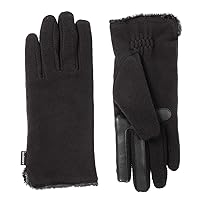 isotoner womens Stretch Fleece Gloves With Microluxe Lining and Smart Touch TechnologyCold Weather Gloves