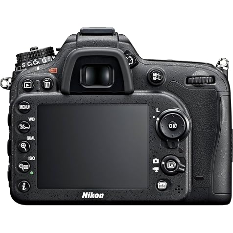 Nikon D7100 SLR Digital Body Only Camera Black (Renewed)