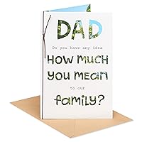 American Greetings Birthday Card for Dad (Count on You)