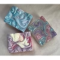 3 Bar Soap Pack, Rain Forest, Citrus Garden, Hippie Bouquet