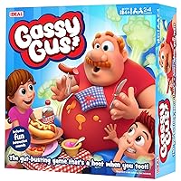 IDEAL | Gassy Gus: The Gut-Busting Game That's a Hoot, When You toot | Kids Games | for 2-4 Players | Ages 4+
