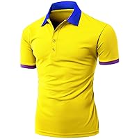Men's Functional Cotton Collar Short Sleeve T-Shirt