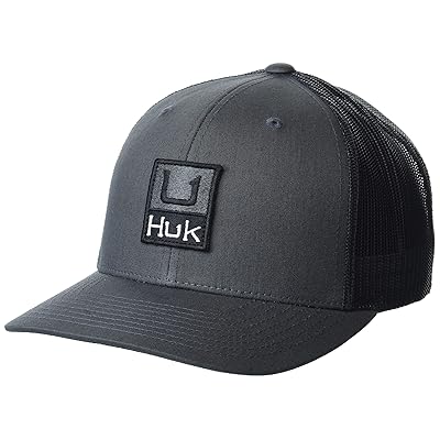  HUK Trucker, Anti-Glare Snapback Fishing Hat for Men