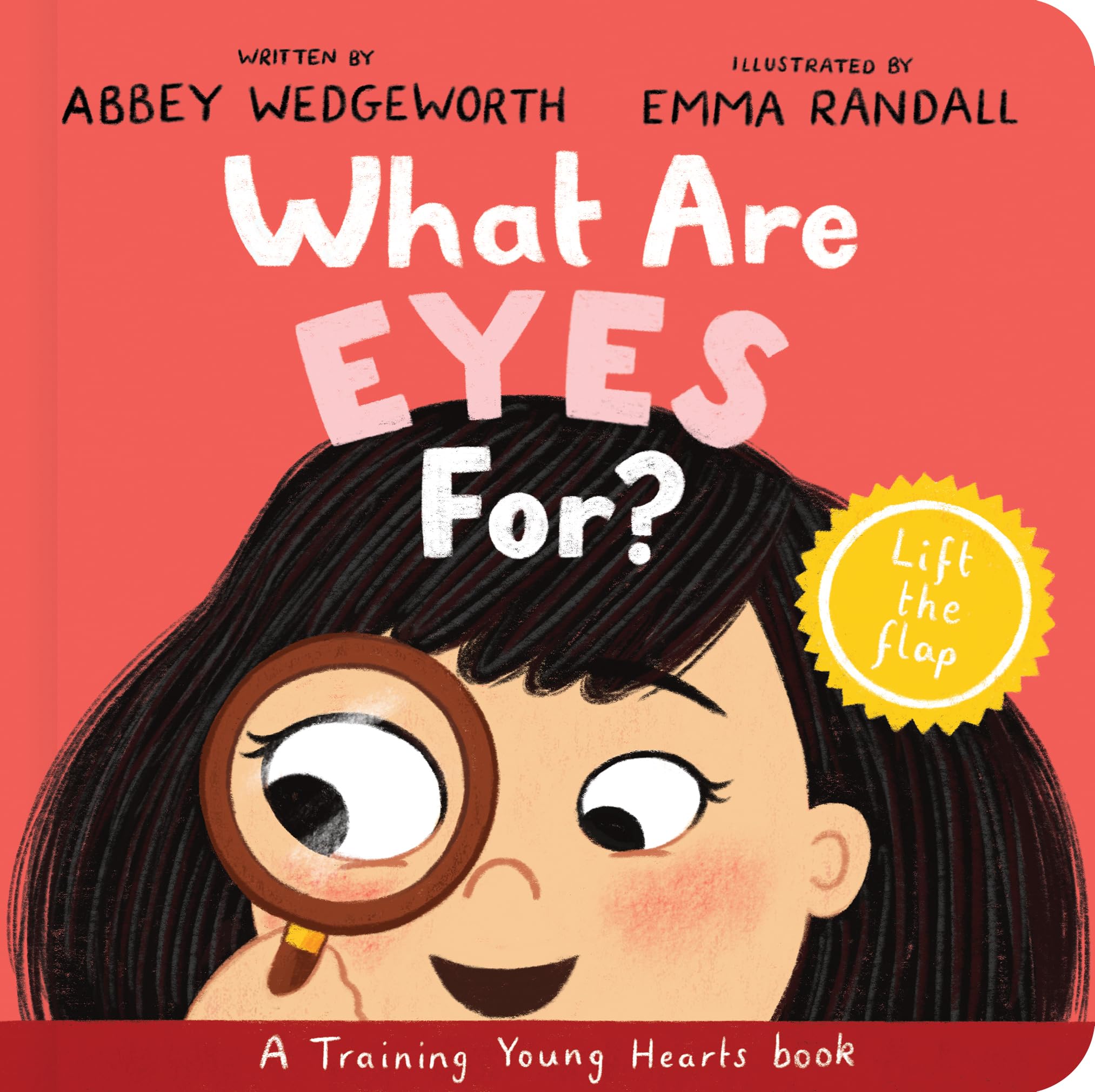 What Are Eyes For? Board Book: A Lift-the-Flap Board Book (Christian behaviour book for toddlers encouraging obedience motivated by God’s grace.) (Training Young Hearts)