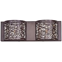 ET2 Inca-2 Light Wall Mount in Contemporary Style-4.25 Inches Wide by 5 inches high-Bronze Finish-LED Lamping Type