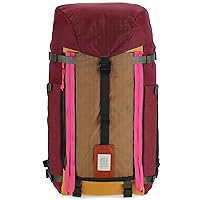 Topo Designs Mountain Pack - Burgundy/dark Khaki - 28 L