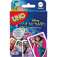 Mattel Games UNO Disney Encanto Card Game for Kids, Adults, Family and Game Night with Special Rule for 2-10 Players