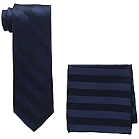 Stacy Adams Men's Extra Long Formal Stripe Tie Set