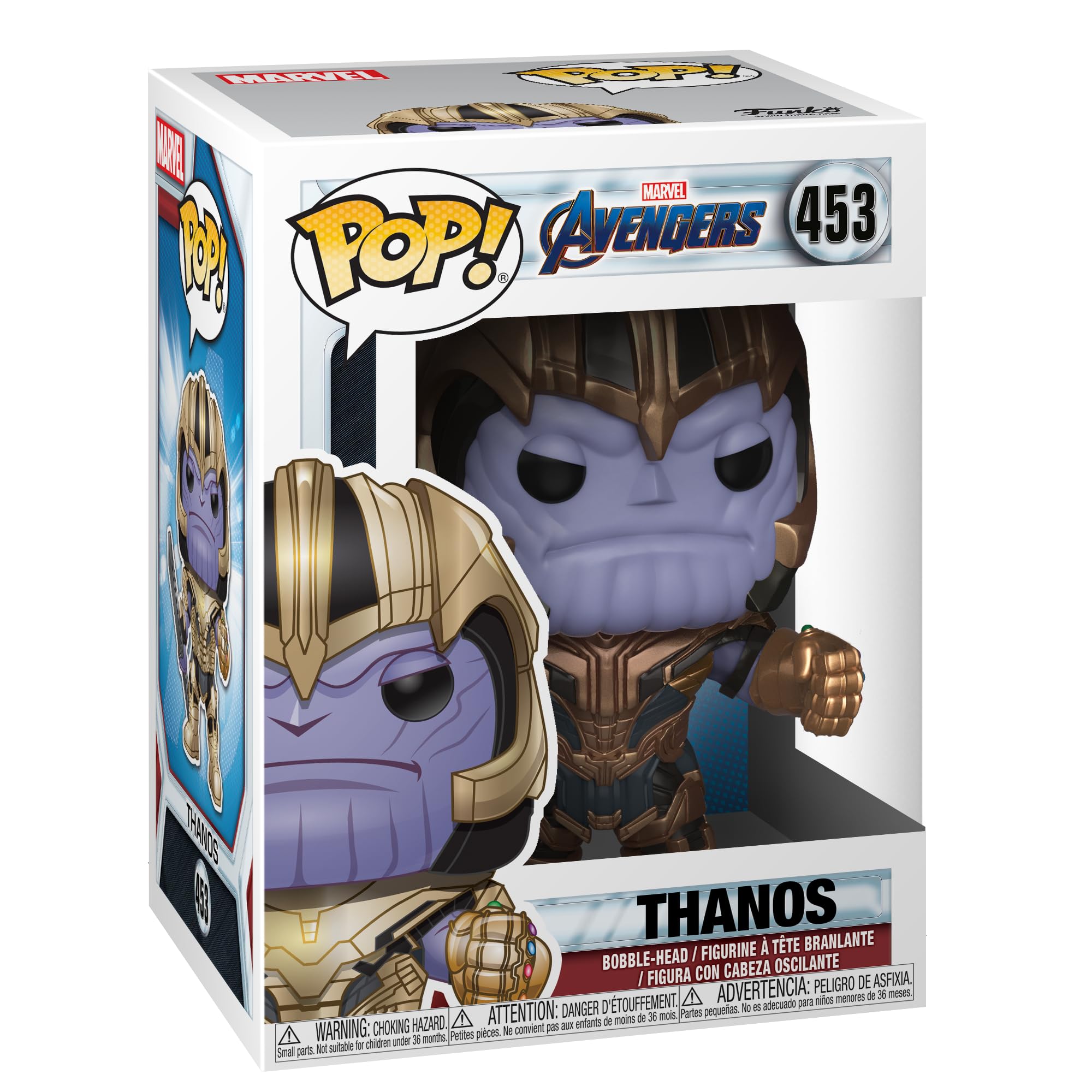 Funko POP! Marvel: Marvel Avengers Endgame - Thanos - Collectible Vinyl Figure - Gift Idea - Official Merchandise - for Kids & Adults - Movies Fans - Model Figure for Collectors and Display